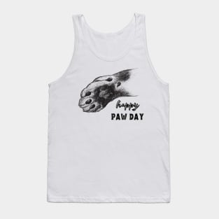 Happy Paw day Tank Top